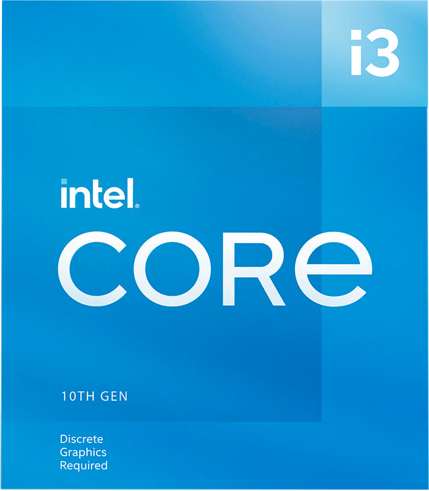 Intel Core i3-10105F Desktop Processor — Retail Boxed | 4 Cores · 8 Threads | 3.70 GHz Base · Up to 4.40 GHz | 6MB Cache