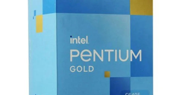 Intel Pentium Gold G6405 Desktop Processor | 2 Cores · 4 Threads | 4.10 GHz | 4 MB Cache · LGA1200 | UHD Graphics 610 · 