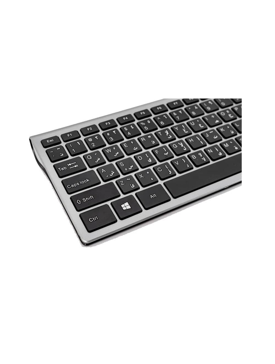 2B KB306 Business Series Wireless Keyboard and Mouse Combo | 2.4GHz Wireless · USB Receiver | Slim Silent Keyboard · Eng