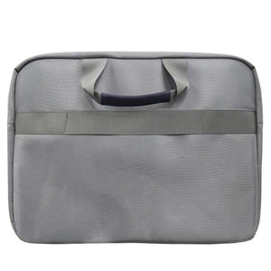 L'AVVENTO BG926 Laptop Shoulder Bag | Fits laptops up to 15.6″ | Polyester · Padded laptop compartment | Front zip pocket · Adjustable shoulder strap | Grey