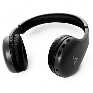L'avvento HP11B Bluetooth 5.0 Wireless Headphone | 2 × 40mm Drivers | 300mAh · Up to 10 Hours | Built-in Mic | Bluetooth + 3.5mm Stereo Plug | Black
