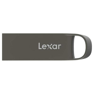 Lexar JumpDrive E21 USB Flash Drive | 8GB | USB 2.0 · USB-A | Metal Body 39.3 × 12.1 × 4.6 mm · 4.4 g | 256-bit AES Encryption | 2-Year Warranty | Titanium