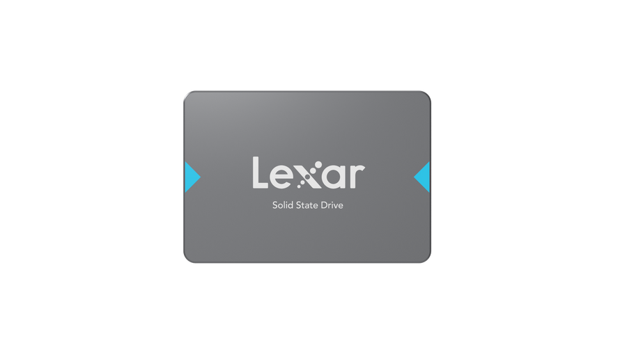 Lexar NQ100 480GB SATA SSD | 2.5-inch SATA III 6Gb/s | Up to 550 MB/s Read | 168 TBW · 0.32 DWPD | 3-Year Warranty