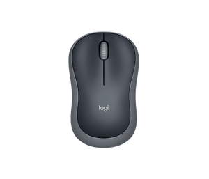 Logitech M185 Wireless Mouse | 2.4GHz Wireless with Nano USB Receiver | 10m Range | 1000 DPI Logitech Advanced Optical Tracking | Up to 12-Month AA Battery | Compact Ambidextrous Design | Windows, macOS, ChromeOS, Linux