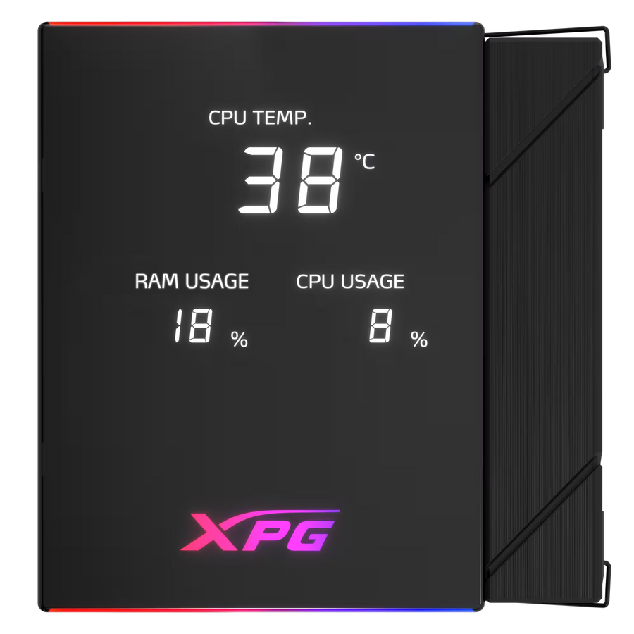 XPG Maestro Plus 62DA Dual-Tower CPU Air Cooler | 250W TDP · 6 Heatpipes | 120mm ARGB FDB Fan · 800-1800 RPM · 70.81 CFM