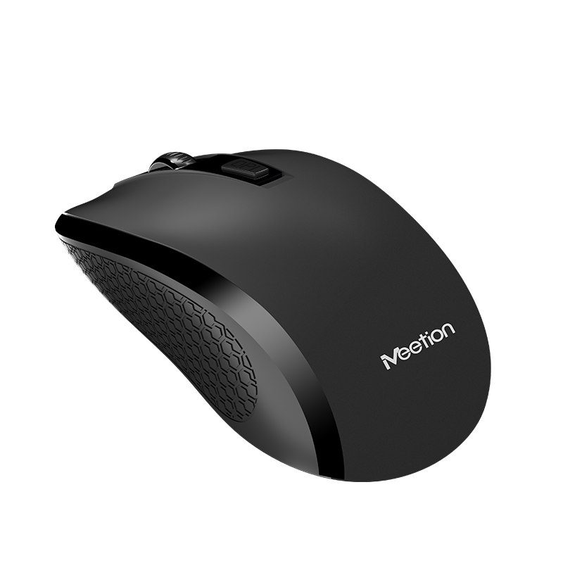 Meetion R560 Wireless Optical Mouse | 2.4GHz USB Nano Receiver | 800·1200·1600 DPI | 4 Buttons | 10m Range | 60g