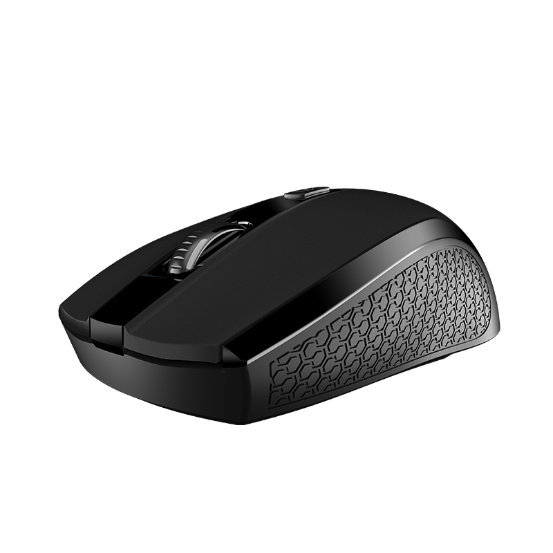Meetion R560 Wireless Optical Mouse | 2.4GHz USB Nano Receiver | 800·1200·1600 DPI | 4 Buttons | 10m Range | 60g