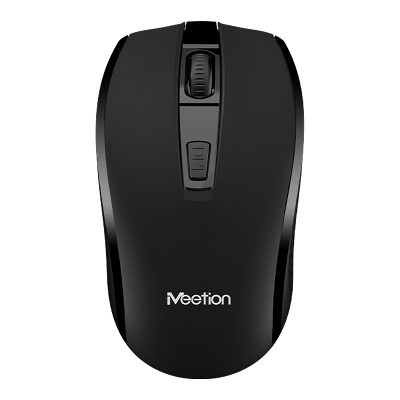 Meetion R560 Wireless Optical Mouse | 2.4GHz USB Nano Receiver | 800·1200·1600 DPI | 4 Buttons | 10m Range | 60g