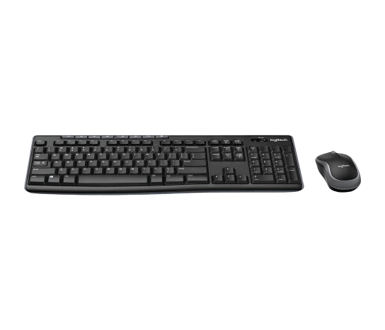Logitech MK270 Wireless Keyboard and Mouse Combo | 2.4GHz Wireless · 10 m Range | 36-Month Keyboard · 12-Month Mouse Bat