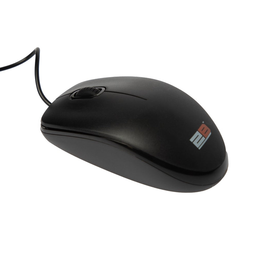 2B MO663 Business Series Wired Mouse | USB Wired · 2m Cable | 800 · 1200 · 1600 DPI | BlueTrack Sensor · 3,000,000-Click