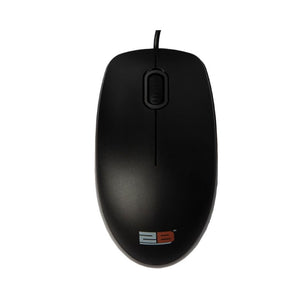 2B MO663 Business Series Wired Mouse | USB Wired · 2m Cable | 800 · 1200 · 1600 DPI | BlueTrack Sensor · 3,000,000-Click Switches | Black