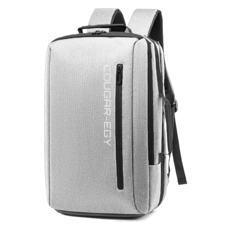 Cougar 8008 Laptop Backpack | Fits Laptops up to 15.6-inch | Water-Resistant | USB Charging Port | Top · Side Carry Hand
