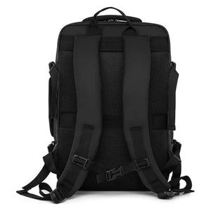 Cougar 8008 Laptop Backpack | Fits Laptops up to 15.6-inch | Water-Resistant | USB Charging Port | Top · Side Carry Handles | Black