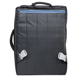 Mantaray Tech Tote Multi-Carry Laptop Backpack | Fits Laptops up to 15.6-inch | USB Charging · Headphone Port | Water-Resistant · Anti-Scratch · Shockproof Padding | Blue