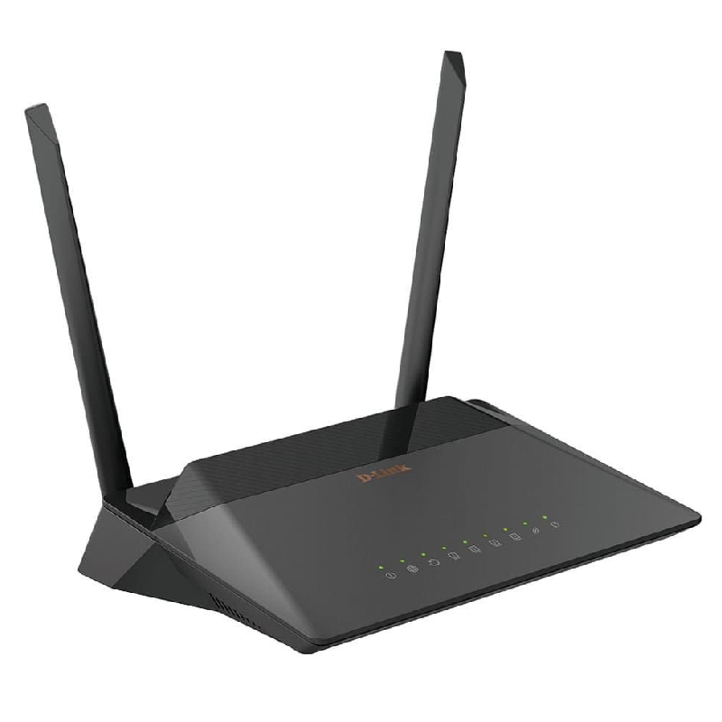 D-Link DSL-224 Wireless N300 VDSL2/ADSL2+ Modem Router | 300 Mbps 2.4 GHz 802.11b/g/n | 2 × 5 dBi Fixed Antennas | RJ-11