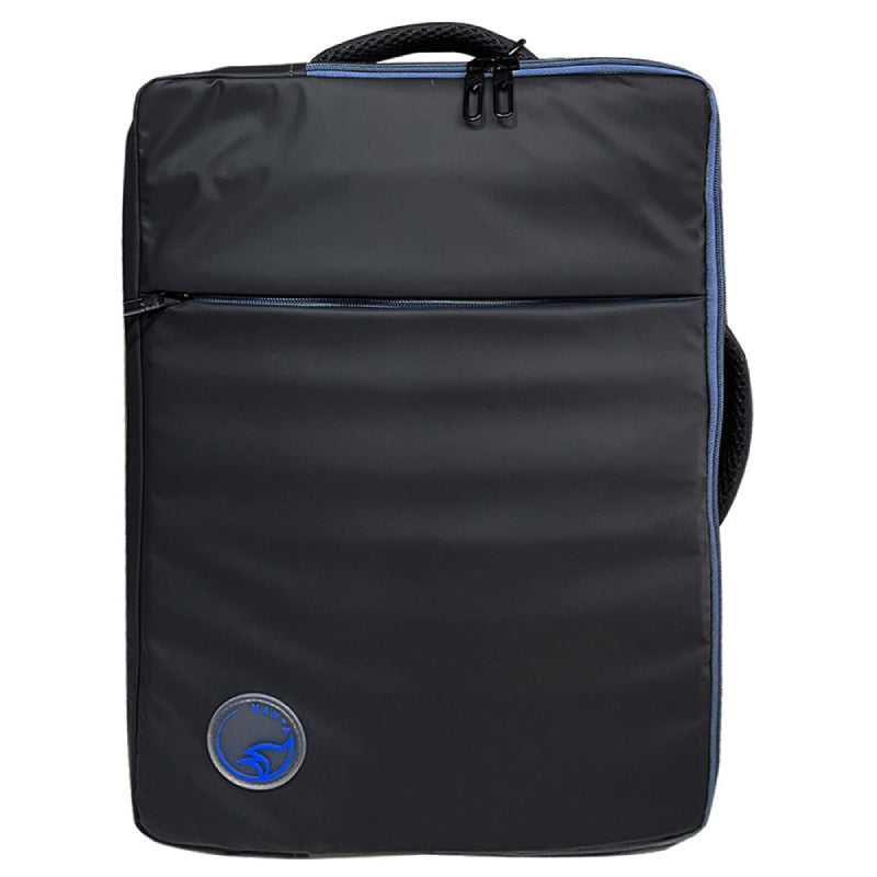 Mantaray Tech Tote Multi-Carry Laptop Backpack | Fits Laptops up to 15.6-inch | USB Charging · Headphone Port | Water-Resistant · Anti-Scratch · Shockproof Padding | Blue