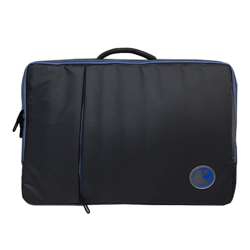 Mantaray Tech Tote Multi-Carry Laptop Backpack | Fits Laptops up to 15.6-inch | USB Charging · Headphone Port | Water-Resistant · Anti-Scratch · Shockproof Padding | Blue