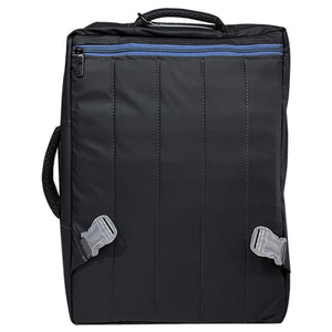 Mantaray Tech Tote Multi-Carry Laptop Backpack | Fits Laptops up to 15.6-inch | USB Charging · Headphone Port | Water-Resistant · Anti-Scratch · Shockproof Padding | Blue