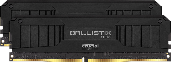 Crucial Ballistix DDR4 16GB Kit (2x8GB) Black | 3200MHz CL16-18-18-36 | Intel XMP 2.0 | Micron E-Die | Anodized Aluminum Heat Spreader | AMD Ryzen Compatible | 1.35V Low-Voltage | Performance Gaming Memory at Mainstream Pricing