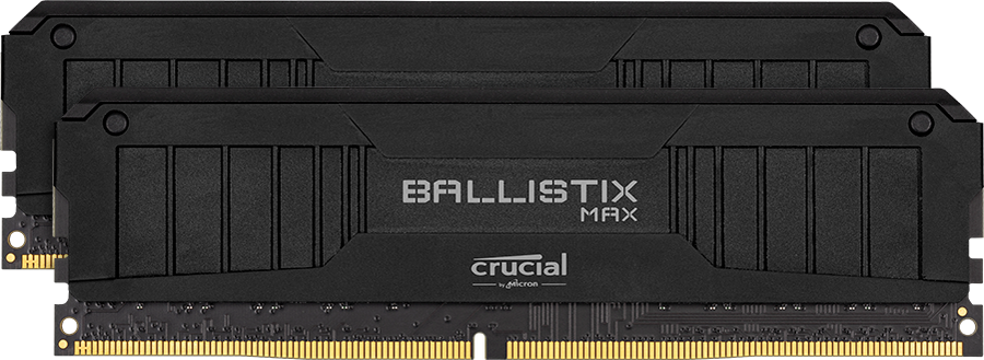 Crucial Ballistix DDR4 16GB Kit (2x8GB) Black | 3200MHz CL16-18-18-36 | Intel XMP 2.0 | Micron E-Die | Anodized Aluminum Heat Spreader | AMD Ryzen Compatible | 1.35V Low-Voltage | Performance Gaming Memory at Mainstream Pricing