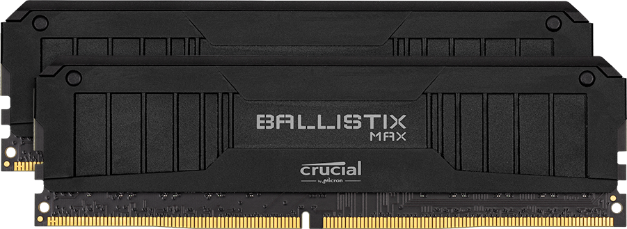 Crucial Ballistix DDR4 16GB Kit (2x8GB) Black | 3200MHz CL16-18-18-36 | Intel XMP 2.0 | Micron E-Die | Anodized Aluminum Heat Spreader | AMD Ryzen Compatible | 1.35V Low-Voltage | Performance Gaming Memory at Mainstream Pricing