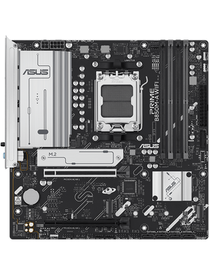 ASUS PRIME B850M-A WIFI AMD B850 Micro-ATX Motherboard | Socket AM5 · Ryzen 9000/8000/7000 | 4× DDR5 · 256GB · 8000+ MT/s (OC) | PCIe 5.0 x16 · 3× M.2 | Wi-Fi 6E · BT 5.3 · 2.5Gb LAN · USB-C
