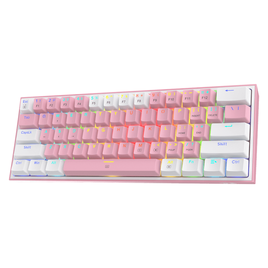 Redragon K617 Fizz - White / Pink