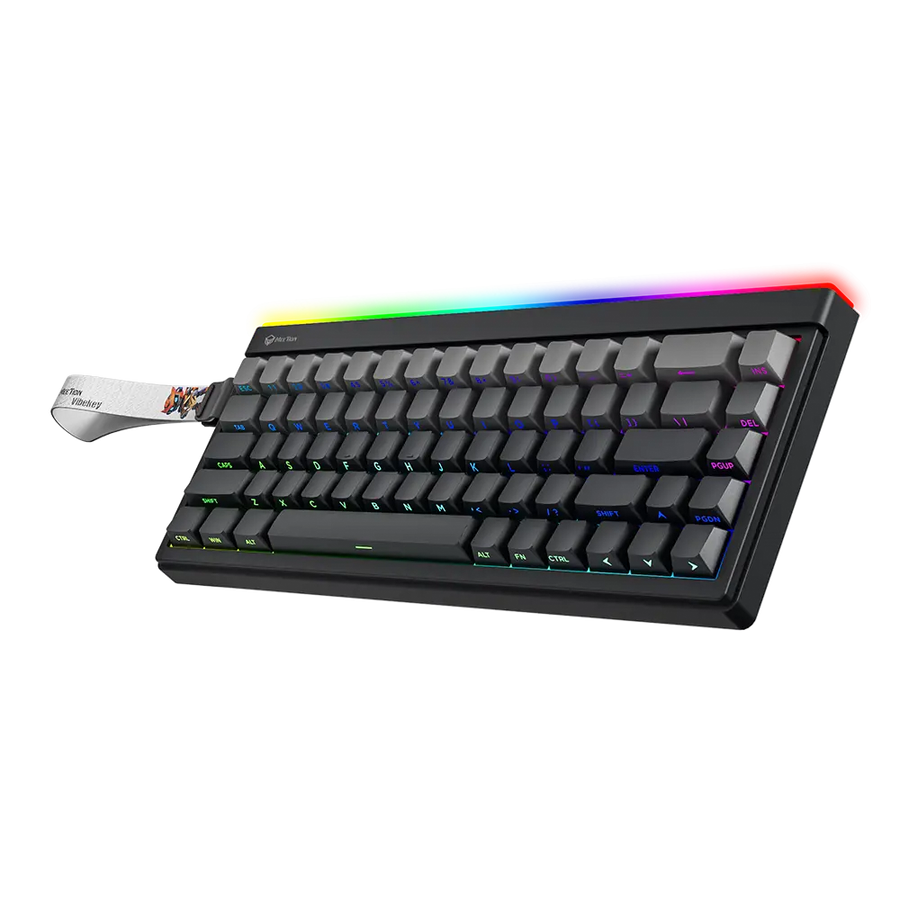 Meetion VibeKey B68 Tri-Mode Gaming Keyboard | 68 Keys · Membrane | USB + 2.4GHz + Bluetooth | RGB Backlight · ABS Doubl