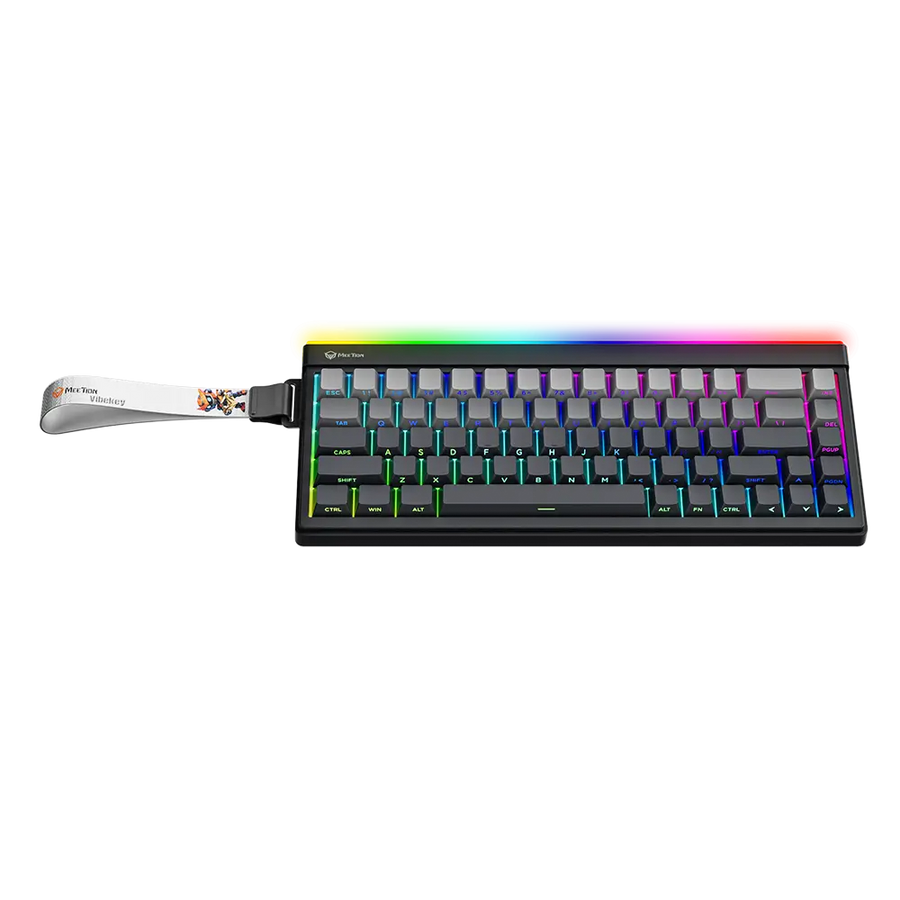 Meetion VibeKey B68 Tri-Mode Gaming Keyboard | 68 Keys · Membrane | USB + 2.4GHz + Bluetooth | RGB Backlight · ABS Doubl