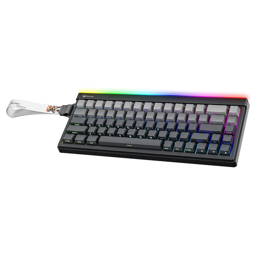 Meetion VibeKey B68 Tri-Mode Gaming Keyboard | 68 Keys · Membrane | USB + 2.4GHz + Bluetooth | RGB Backlight · ABS Doubl
