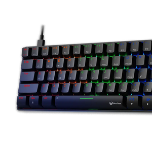 Meetion MT-MK005 60% Mechanical Gaming Keyboard | 61/62 Keys · OUTEMU Blue Switches | LED Backlight · Full-Key Anti-Ghosting | Type-C to USB · 1.8m Cable | Black / White