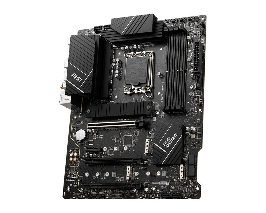 MSI PRO Z790-P WIFI Motherboard | Intel Z790 · LGA 1700 | 4× DDR5 up to 256GB · 7000+ MHz OC | PCIe 5.0 x16 · 4× M.2 PCI