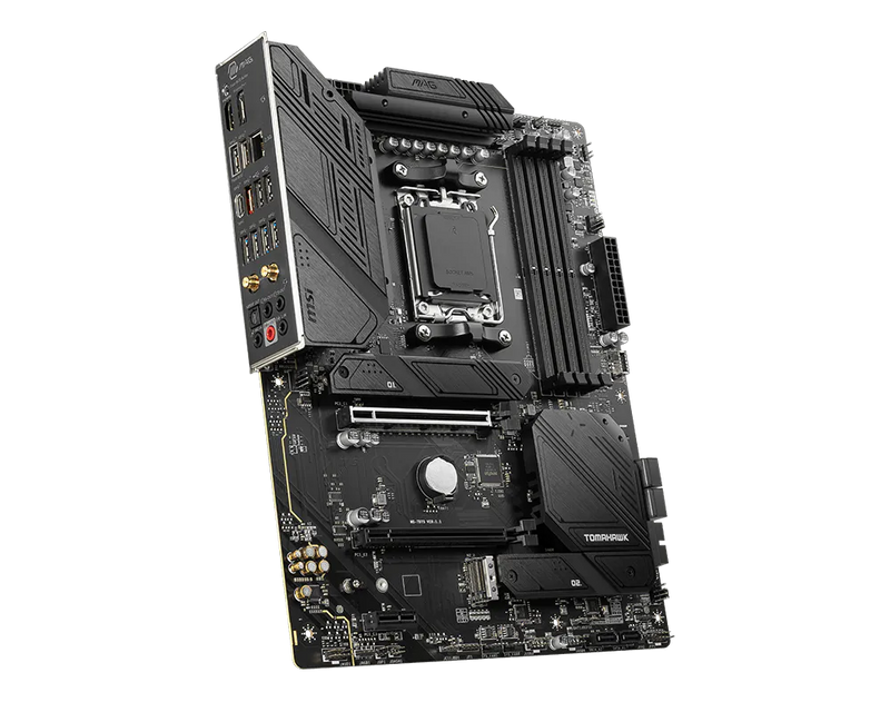 MSI MAG B650 Tomahawk WiFi | AMD AM5 ATX Motherboard | DDR5 7600+ | PCIe 4.0 | 3× M.2 | WiFi 6E | USB 3.2 Gen 2x2 | For Ryzen 7000/8000/9000