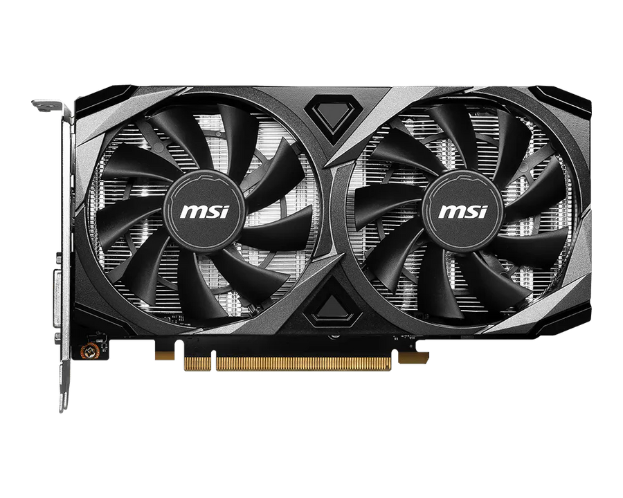 MSI GeForce RTX 3050 VENTUS 2X XS 8G OC Graphics Card | 8GB GDDR6 · 128-bit · 14 Gbps | 2560 CUDA Cores · 1807 MHz Boost