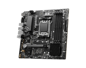 MSI PRO B650M-P Motherboard | AMD B650 · Socket AM5 | 4× DDR5 up to 256GB · 7200+ MHz OC | 2× M.2 PCIe 4.0 · PCIe 4.0 x16 | 2.5G LAN · USB-C 10Gbps | Micro-ATX | Black