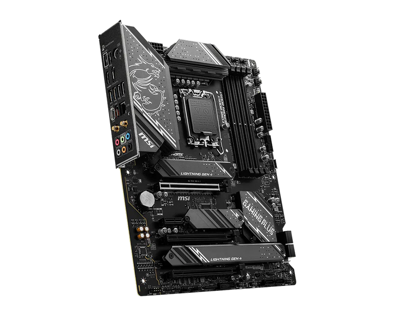 MSI Z790 Gaming Plus WiFi | Intel LGA 1700 ATX Motherboard | DDR5 7200+ | PCIe 5.0 | 4× M.2 with Shield Frozr | WiFi 6E | USB 3.2 Gen 2x2 | For Intel 12th/13th/14th Gen