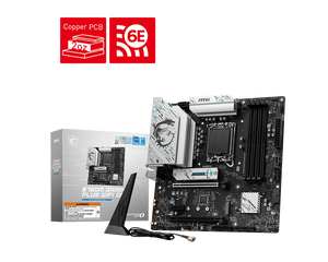 MSI B760M GAMING PLUS WIFI DDR4 Motherboard | Intel B760 · LGA 1700 · 14th/13th/12th Gen | 4 × DDR4 up to 128GB · 5333 MHz (OC) | 2 × M.2 PCIe 4.0 x4 · 4 × SATA 6Gb/s | Wi-Fi 6E · BT 5.3 · 2.5G LAN | Micro-ATX
