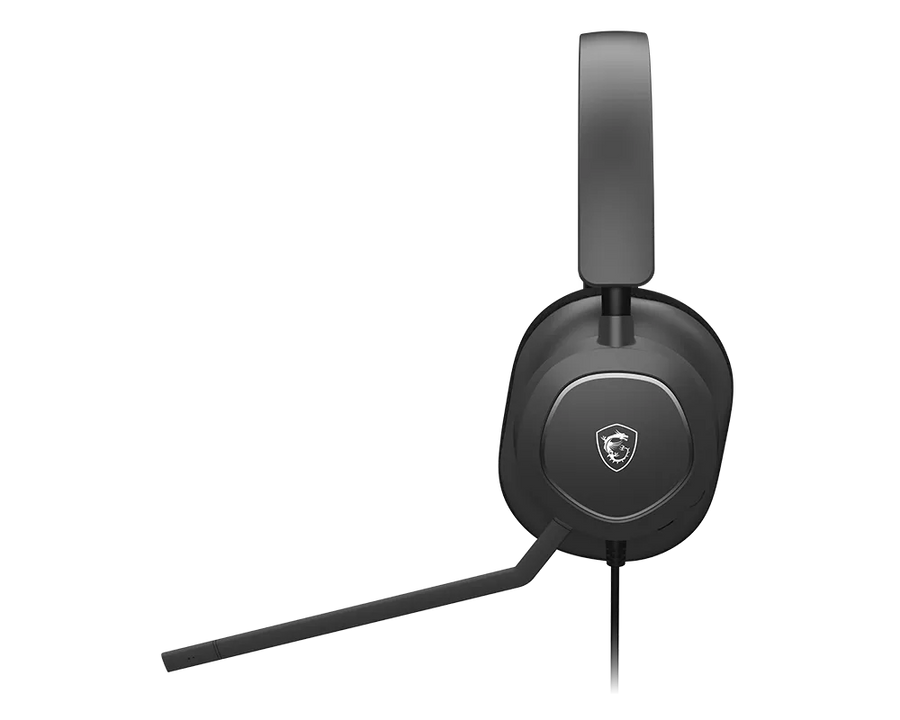 MSI Maestro 300 Gaming Headset | USB-C Wired · USB-C to USB-A Adapter · 1.5 m | 40 mm Neodymium · 20 Hz–40 kHz · 32 Ω | 