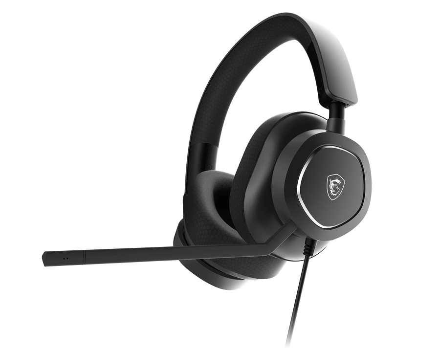 MSI Maestro 300 Gaming Headset | USB-C Wired · USB-C to USB-A Adapter · 1.5 m | 40 mm Neodymium · 20 Hz–40 kHz · 32 Ω | 