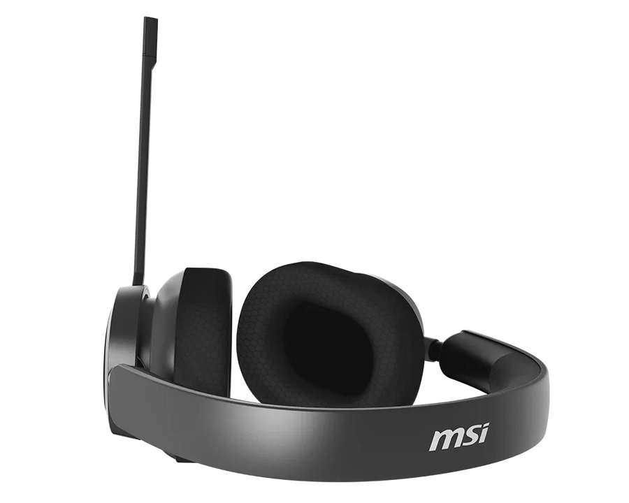 MSI Maestro 300 Gaming Headset | USB-C Wired · USB-C to USB-A Adapter · 1.5 m | 40 mm Neodymium · 20 Hz–40 kHz · 32 Ω | 
