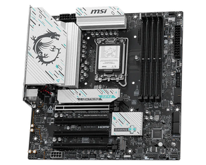 MSI B860M GAMING PLUS WIFI Motherboard | Intel LGA 1851 · B860 Chipset | Micro-ATX | 4x DDR5 up to 256GB · 8800+ MT/s (OC) | PCIe 5.0 x16 · 3x M.2 (Gen5) | Wi-Fi 7 · Bluetooth 5.4 · Killer 5G LAN | Thunderbolt 4 · HDMI 2.1 · DisplayPort