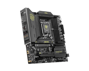MSI MAG B860M MORTAR WIFI Motherboard | Intel LGA 1851 · B860 Chipset | Micro-ATX | 4x DDR5 up to 256GB · 9200+ MT/s (OC) | PCIe 5.0 x16 · 3x M.2 (Gen5) | Wi-Fi 7 · Bluetooth 5.4 · Killer 5G LAN | Thunderbolt 4 · HDMI 2.1 · DisplayPort