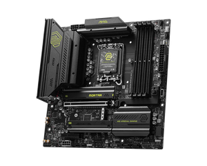 MSI MAG B860M MORTAR WIFI Motherboard | Intel LGA 1851 · B860 Chipset | Micro-ATX | 4x DDR5 up to 256GB · 9200+ MT/s (OC) | PCIe 5.0 x16 · 3x M.2 (Gen5) | Wi-Fi 7 · Bluetooth 5.4 · Killer 5G LAN | Thunderbolt 4 · HDMI 2.1 · DisplayPort