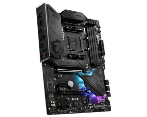 MSI MPG B550 Gaming Plus | AMD AM4 ATX Motherboard | DDR4 4400+ | PCIe 4.0 | Dual M.2 with Shield Frozr | 2.5G LAN | USB 3.2 Gen 2 | Mystic Light RGB | For Ryzen 3000/4000/5000 Series