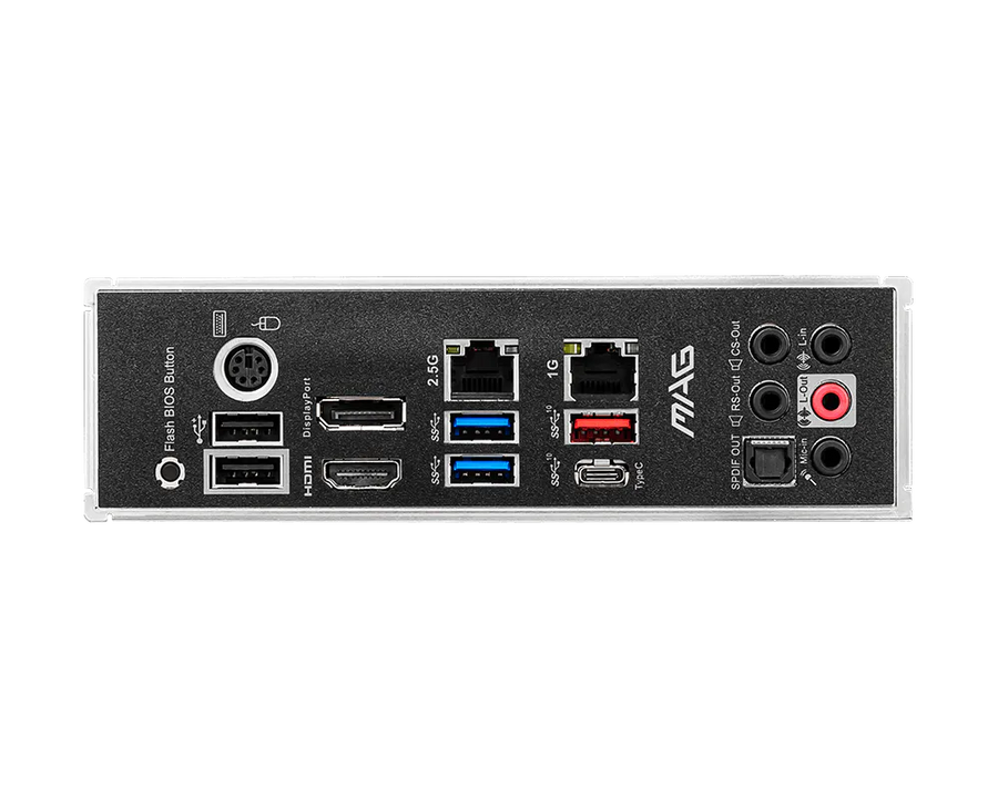 MSI MAG B550 Tomahawk | AMD AM4 ATX Motherboard | DDR4 5100+ | PCIe 4.0 | Dual M.2 with Shield Frozr | Dual LAN (2.5G + 1G) | USB 3.2 Gen 2 Type-C | For Ryzen 3000/4000/5000 Series