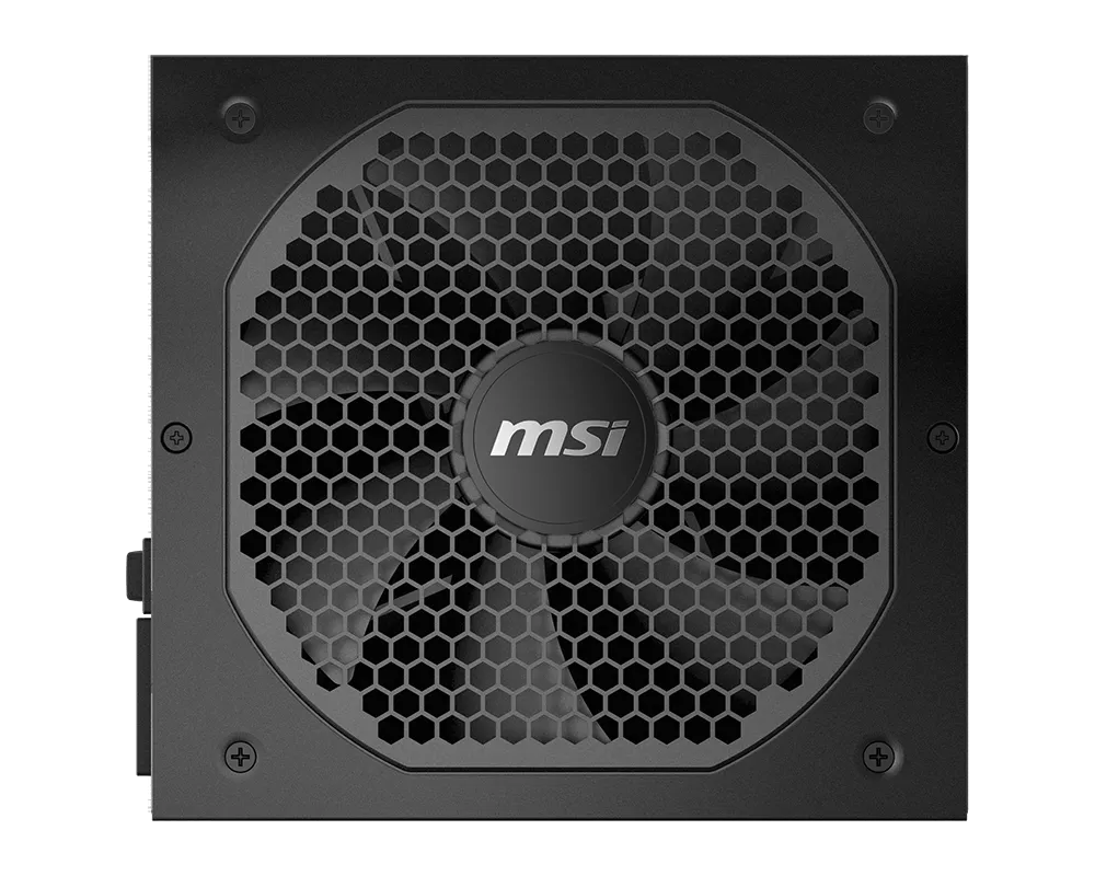 MSI MPG A750GF Gaming Power Supply 750W Black | No Box | 80+ Gold | Fully Modular | 140mm FDB Fan | 100% Japanese 105°C Capacitors | LLC Half-Bridge + DC-DC | 3x PCIe 6+2-Pin | ATX Form Factor | NVIDIA RTX 30/20 + AMD Ready | No Box