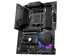 MSI MPG B550 Gaming Plus | AMD AM4 ATX Motherboard | DDR4 4400+ | PCIe 4.0 | Dual M.2 with Shield Frozr | 2.5G LAN | USB 3.2 Gen 2 | Mystic Light RGB | For Ryzen 3000/4000/5000 Series