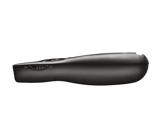 Logitech R400 Wireless Presenter | 2.4 GHz · 15 m Range | Class 2 Red Laser Pointer | Plug-and-Play USB Receiver | 13-Mo