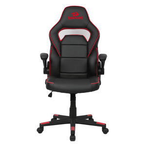 Redragon Assassin C501 Gaming Chair | PU · Plywood Frame · 30-Density Foam | Adjustable PU-Padded Armrests · 90-180° Recline | Class 3 Gas Lift · 350 mm Nylon Base · 50 mm Casters | Red