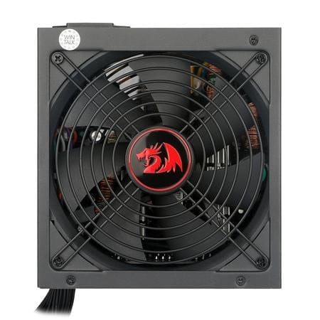 Redragon RGPS GC-PS002 600W ATX Power Supply | 80 PLUS Bronze | Active PFC · Non-Modular | 140 mm Fan | 6× SATA · 2× Molex | Black